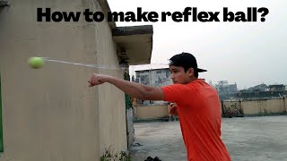 How to make Reflex Ball at home  Hindi Guidance [upl. by Benny]