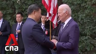 APEC Summit Joe Biden Xi Jinping woo business leaders in San Francisco [upl. by Blatt478]