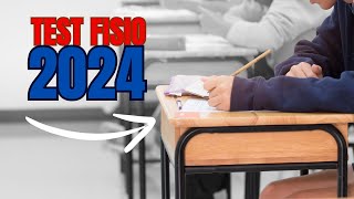 TUTTO QUELLO CHE C’E’ DA SAPERE SUL TEST DI FISIOTERAPIA  2024 [upl. by Ivie57]