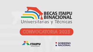 Tutorial para postulación a las Becas ITAIPU 2023 [upl. by Misa494]