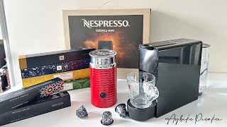 DETAYLI İNCELEME  NESPRESSO ESSENZA MİNİ C30 KAHVE MAKİNESİ  Aeroccino 3 Süt Köpürtücü  Kapsüller [upl. by Nodaj]