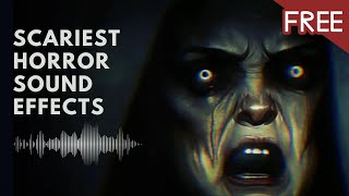 Scary Horror Sound Effects  SCARE and prank your friends with this video 😱 [upl. by Thom]