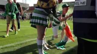 Celtic Fans At Brentford 21713 [upl. by Noemi315]