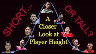 The Truth About Height in Badminton A Statistical Look At Mens Singles [upl. by Chilson]