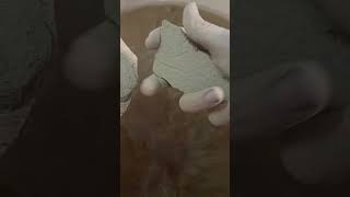 Multani mitti water crumbling ASMRplzsubscribe [upl. by Ateiram]