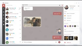 Demo Wowonder Desktop Chat and Messenger Application Based on Wpf and C [upl. by Butte]