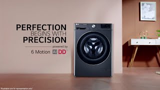 6 Unique Motions  Precise amp Perfect Wash  Versatile As Indian Classical Dance  LG Washing Machine [upl. by Bannon268]