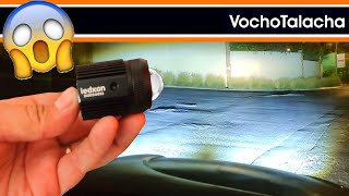 Increíbles y potentes faros auxiliares LED para el vocho de mi papá  VochoTalacha [upl. by Yenial]