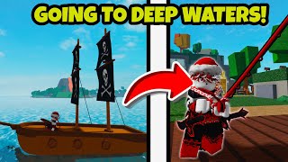 I Went To DEEP WATERS In Go Fishing And Got This Roblox [upl. by Hermia]