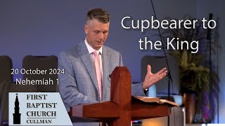 October 20 2024  Cupbearer to the King  Nehemiah 1  Dr Tom Richter [upl. by Dijam]