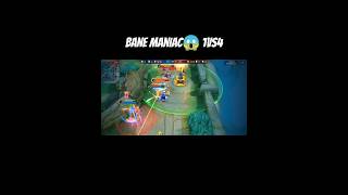 Bane 1vs4 maniac😱 banemlbb mobilelegends mlbbtiktok mobilelegendsbangbang mlbbviral [upl. by Treb]