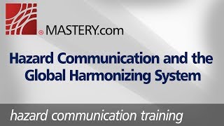 Hazard Communication and The Global Harmonizing System  Training [upl. by Leilamag724]