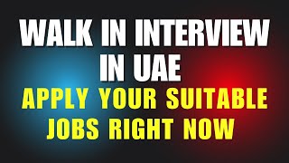 15th Nov24 UAE JOBS TODAY  JOBS IN ABU DHABI  DUBAI JOB VACANCY 2024  GULF JOBS TODAY  PRAVASI [upl. by Edric]