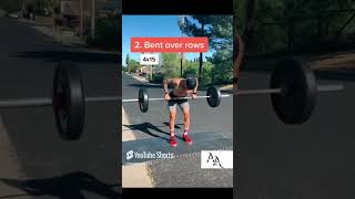 4 Easy Exercises Using Straight Bar Massive gains quickly [upl. by Puff]