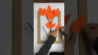 Colourful Wall Frame Craft Idea short reel viral trending youtubeshort walldecor diycrafts [upl. by Gilba]