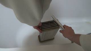 How to Tip 104  Locate remove and clean condenser unit on LG dryer [upl. by Aikim373]