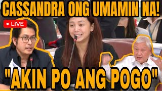 CASSANDRA ONG IBINUNYAG NA SYA ANG MAYARI NG POGO [upl. by Iormina]