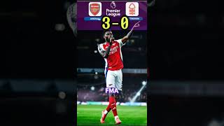 Arsenal vs Nottingham Forest 30 Highlights amp Goals🔥🤩shorts premierleague football viralvideo [upl. by Cardinal]