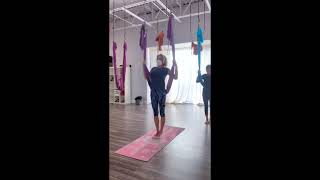 Aerial Yoga Flow 2521 [upl. by Assirhc]