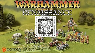 Warhammer Renaissance Battle Report [upl. by Mosi44]