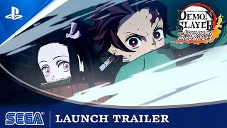 Demon Slayer Kimetsu no Yaiba The Hinokami Chronicles  Launch Trailer  PS5 PS4 [upl. by Laval]