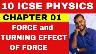 Class 10 ICSE Physics Chapter 1  Force and Moment Of Force  Centre of Gravity  Circular motion [upl. by Yarw960]