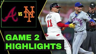 NL Wild Card Game 2  Padres Vs Braves Highlights 100224  MLB Highlights [upl. by Kathlene291]