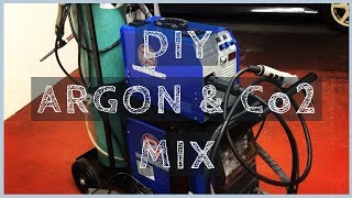 Mix Your Own Argoshield MIG welding TIG [upl. by Arehc83]