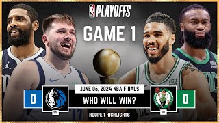 Boston Celtics vs Dallas Mavericks Full Game 1 Highlights  Jun 6  2024 NBA Finals [upl. by Elleynad]