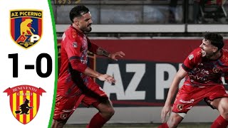 AZ Picerno vs Benevento 10 All Goals and Extended Highlights [upl. by Aneerbas]