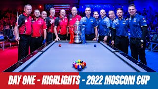 Day One  Highlights  2022 Mosconi Cup [upl. by Toole]