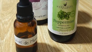 ¿Como hacer crecer tu cabello con el aceite de menta ¿How to grow your hair with mint oil Receta [upl. by Anyaled]