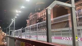 F1 2024 Singapore Grand Prix  Saturday OnTrack Action Padang Grandstand [upl. by Yttel960]