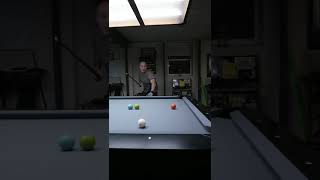 Learning How to shoot quotCrossquot bank with follow  updated 9ball billiards [upl. by Attenohs122]