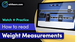 LearningTools Reading Weight Measurements on a Physician Mechanical Beam Scale [upl. by Ajam]