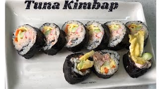 How to make Tuna kimbap 참치김밥 [upl. by Honor207]