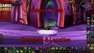 Tempest Keep Raid Entrance amp Location [upl. by Sinnek]