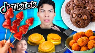 ¡PROBANDO MÁS COMIDA VIRAL DE TIKTOK 11 🥴👌 Me siento estafado [upl. by Yrekaz223]