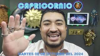 CAPRICORNIO Horóscopo de Hoy Martes 8 de Octubre del 2024 ♑ [upl. by Ennairak]