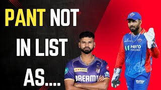 IPL Mega Auction final list revealed MAJOR SURPRISE from Rishabh Pant  Sports Today [upl. by Ahsiyn523]