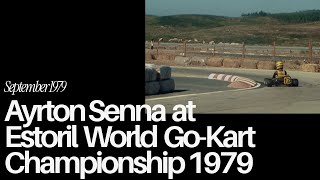 Ayrton Senna at Estoril World GoKart Championship September 1979 [upl. by Lewanna]