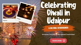 Diwali 🦋 popular 💗 festival ✨in Udaipur 🎋2024youtube diwali udaipurvlogz [upl. by Avruch]