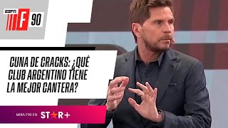 CUNA DE CRACKS ¿QUÉ CLUB DEL FÚTBOL ARGENTINO TIENE LA MEJOR CANTERA [upl. by Beniamino]