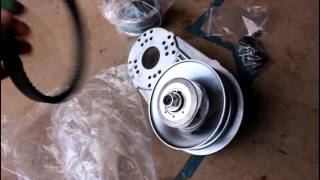 Homemade Go Kart Build Project 22 Torque Converter Install Pt1 [upl. by Macey]