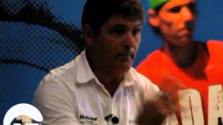 Federer y Nadal por Toni Nadal [upl. by Kataway]