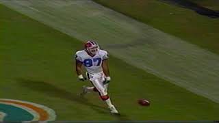 Cornelius Bennett Sack FF Recovery TD same play November 18 1991 [upl. by Davidde]