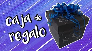 COMO HACER CAJA DE REGALO [upl. by Megdal726]