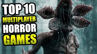 Top 10 Multiplayer HORROR Games For Android amp iOS 2022 To Play With Friends 😱 [upl. by Madge]