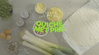 Quiche met prei [upl. by Ayotahs321]