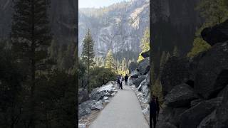 Hiking in Yosemite shorts shortvideo travel [upl. by Notsgnik262]